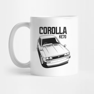 Corolla KE70 Monochrome Mug